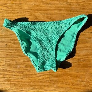 Teal swimsuit bottoms